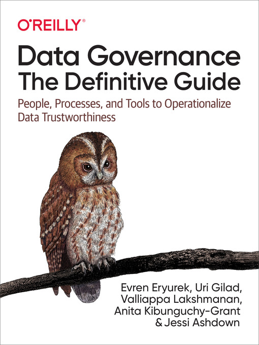 Title details for Data Governance by Evren  Eryurek - Available